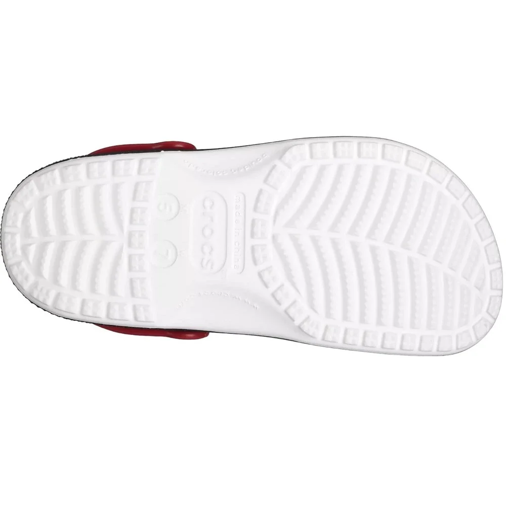 Crocs Adult NBA Miami Heat Classic Clog Black Red Men's Size 13 / Women's 15